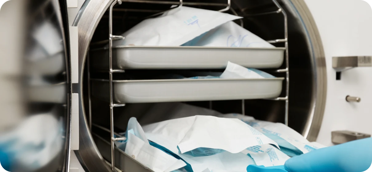 Salle de stérilisation